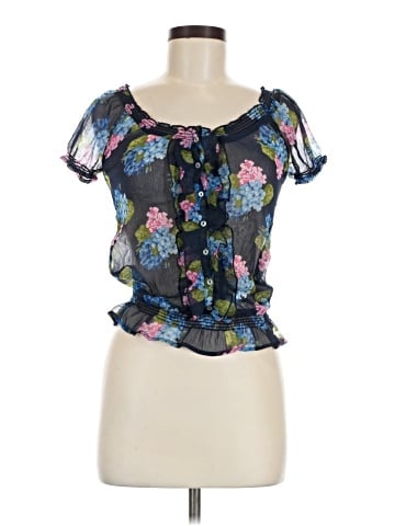 Abercrombie Short Sleeve Blouse (view 1)