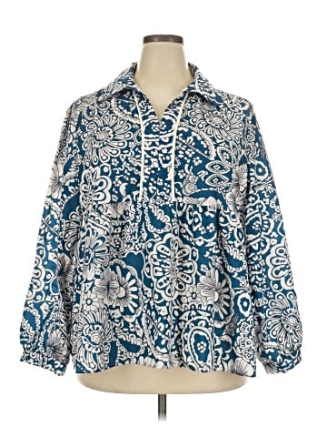 Unbranded 3/4 Sleeve Blouse (view 1)