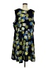 Leota Print Blue Cocktail Dress Size 30 - 32 - photo 1