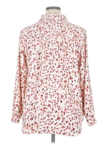 Ann Taylor Factory Long Sleeve Blouse (view 2)