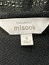 misook 100% Polyester Solid Black Kimono Size S - photo 7