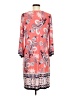 Studio One Paisley Pink Casual Dress Size M - photo 2