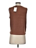 Green Envelope Brown Sleeveless Blouse Size S - photo 2