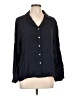 Cozy Earth Black 3/4 Sleeve Blouse Size L - photo 1