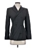 Luciano Barbera 100% Cupro Chevron-herringbone Gray Blazer Size EU (IT) 38 / US 2 - photo 1