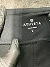 Athleta Solid Black Cargo Shorts Size L - photo 3