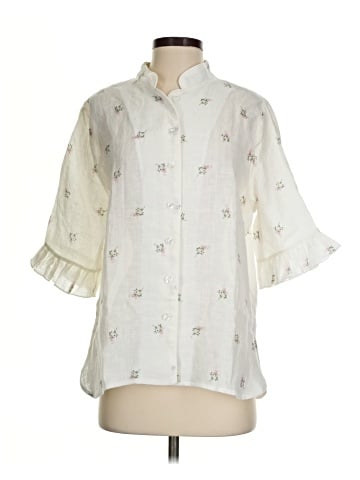Sleeper 3/4 Sleeve Button-Down Shirt (view 1)