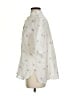 Sleeper 100% Linen Ivory 3/4 Sleeve Button-Down Shirt Size S - photo 5