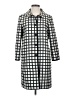 Ann Taylor 100% Polyester Houndstooth White Coat Size S - photo 1