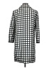 Ann Taylor 100% Polyester Houndstooth White Coat Size S - photo 2