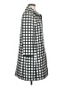 Ann Taylor 100% Polyester Houndstooth White Coat Size S - photo 4
