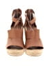 Treasure & Bond 100% Leather Tan Wedges Size 9 - photo 2