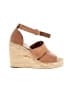 Treasure & Bond 100% Leather Tan Wedges Size 9 - photo 1