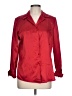 Joan Leslie 100% Polyester Red 3/4 Sleeve Blouse Size 10 - photo 1