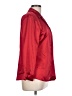 Joan Leslie 100% Polyester Red 3/4 Sleeve Blouse Size 10 - photo 4