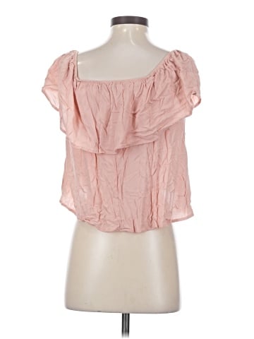 Honey Punch Short Sleeve Blouse (view 2)