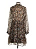 Zara Floral Brown Casual Dress Size XS - photo 2