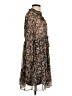 Zara Floral Brown Casual Dress Size XS - photo 4