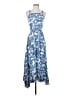 Splendid 100% Viscose Tie-dye Blue Casual Dress Size S - photo 1