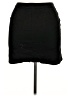 Gap Solid Black Denim Skirt Size 14 - photo 2