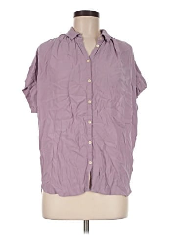 Madewell Short Sleeve Button-Down Shirt (view 1)