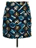 Zara Basic Graphic Blue Casual Skirt Size M - photo 1