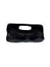 Assorted Brands 100% Leather Solid Black Leather Clutch One size - photo 1