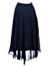 Topshop 100% Polyester Solid Blue Formal Skirt Size 4 - photo 1
