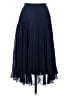 Topshop 100% Polyester Solid Blue Formal Skirt Size 4 - photo 2