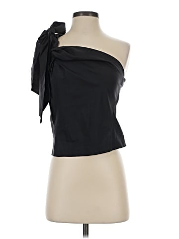 Donna Karan New York Sleeveless Silk Top (view 1)