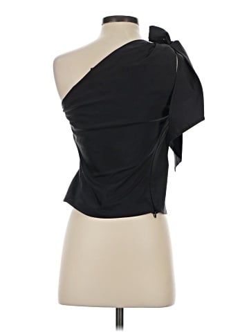 Donna Karan New York Sleeveless Silk Top (view 2)