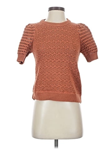 Madewell Atwater Crochet Sweater Tee (view 1)