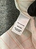 Versona 100% Cotton Stripes Ivory Long Sleeve Button-Down Shirt Size M - photo 5