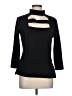 Boston Proper Black 3/4 Sleeve Top Size L - photo 1