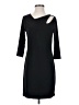 Kaktus Solid Black Cocktail Dress Size S - photo 1