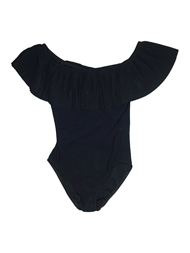 Pre-owned Karla Colletto One Piece Swimsuit In Black