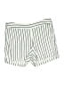 Laundry by Shelli Segal Stripes Ivory Shorts Size 10 - photo 1