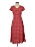 Covington 100% Polyester Red Casual Dress Size 4 - photo 1