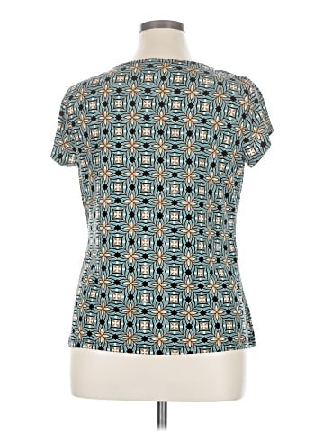 Worthington Short Sleeve Blouse (view 2)