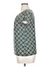Worthington Teal Short Sleeve Blouse Size XL Petite - photo 5