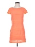 ASOS 100% Polyester Orange Casual Dress Size 4 - photo 1
