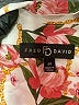 Fred David 100% Rayon Floral Ivory 3/4 Sleeve Blouse Size 3X - photo 7