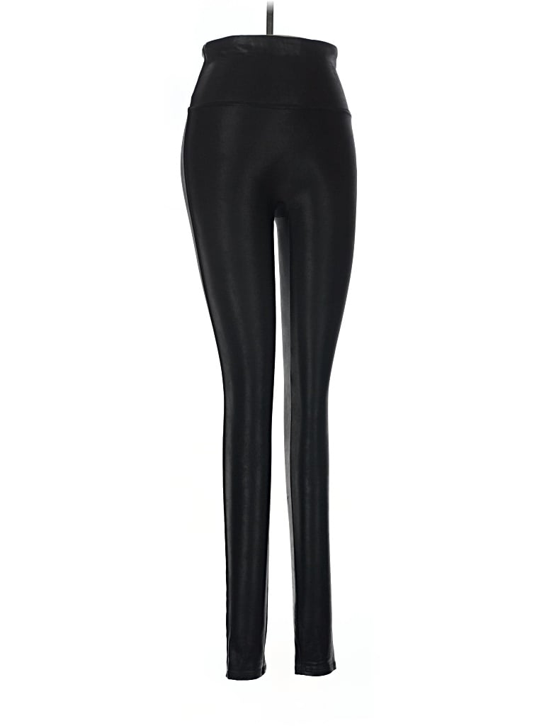 Pre-owned Spanx Active Pants In Black