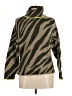 Rag & Bone Animal Print Green Turtleneck Sweater Size M - photo 1