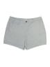 St. John's Bay Chevron-herringbone Gray Shorts Size 14 - photo 1