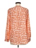 Elementz 100% Polyester Orange Long Sleeve Blouse Size M - photo 2