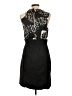 Max and Cleo Graphic Black Cocktail Dress Size 12 - photo 2