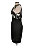 Max and Cleo Graphic Black Cocktail Dress Size 12 - photo 5
