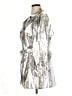 MICHAEL Michael Kors Metallic Silver Raincoat Size XL - photo 5