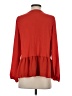 Ann Taylor LOFT 100% Rayon Red Long Sleeve Blouse Size S - photo 2